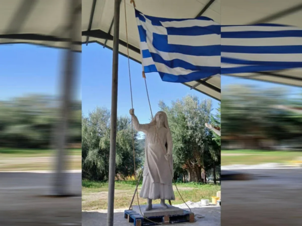 Σε βράχο ύψους 10 μέτρων θα τοποθετηθεί το άγαλμα της θρυλικής «Κυράς της Ρω»