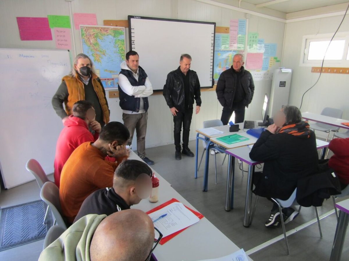 Συλλόγος Εκπαιδευτικών Π.Ε. Πάτρας: Επίσκεψη στο σχολείο του καταστήματος κράτησης Αγίου Στεφάνου