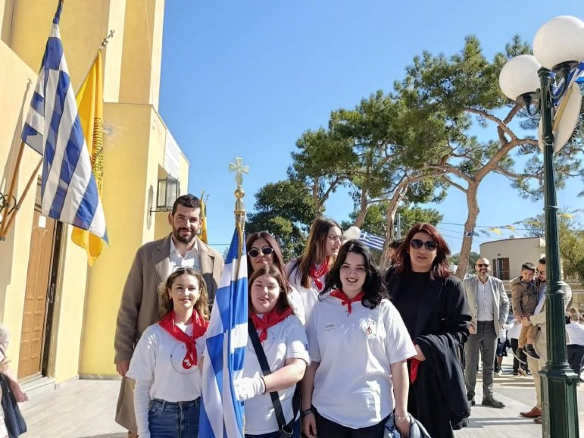 Συμμετοχή της ΤΕΝΕΑΛ του Συλλόγου Εθελοντών Αιμοδοτών Λέρου στους εορτασμούς της 7ης Μαρτίου.