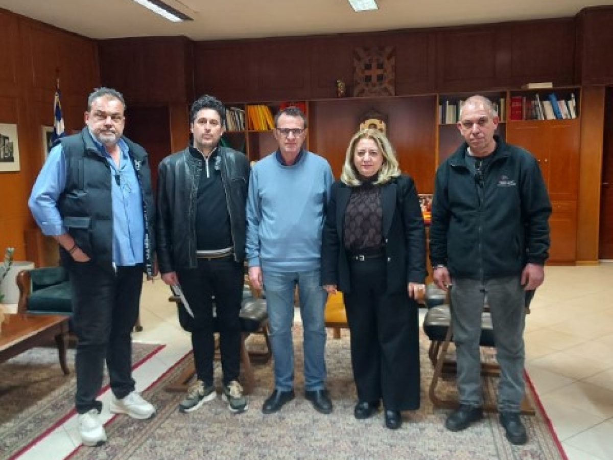 Συνάντηση Χρύσας Ντιντή με ΕΒΕ Φαρκαδόνας και περιχώρων