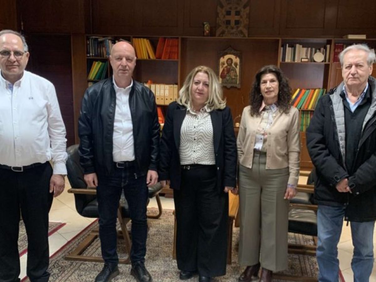 Συνάντηση Χρύσας Ντιντή με το Δ.Σ. της Πανελλήνιας Ομοσπονδίας Πολιτιστικών Συλλόγων Βλάχων