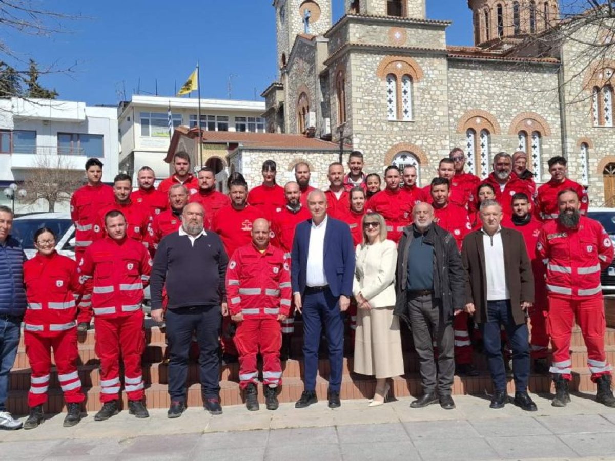 Συνάντηση Δημάρχου Ελασσόνας με τους Εθελοντές και Εκπαιδευτές του Ελληνικού Ερυθρού Σταυρού