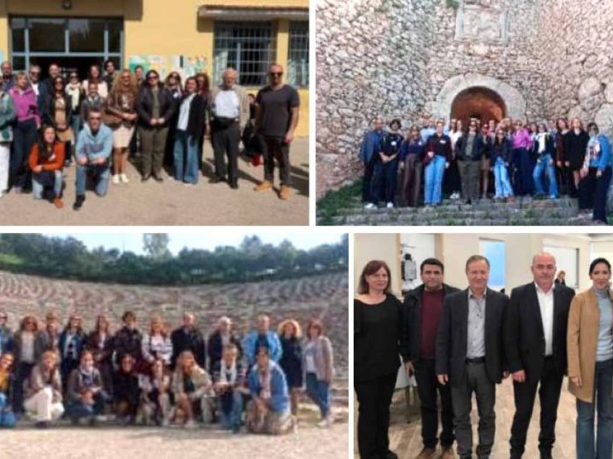 Συνάντηση εργασίας Erasmus+ στο 2ο Δημοτικό Σχολείο Ναυπλίου