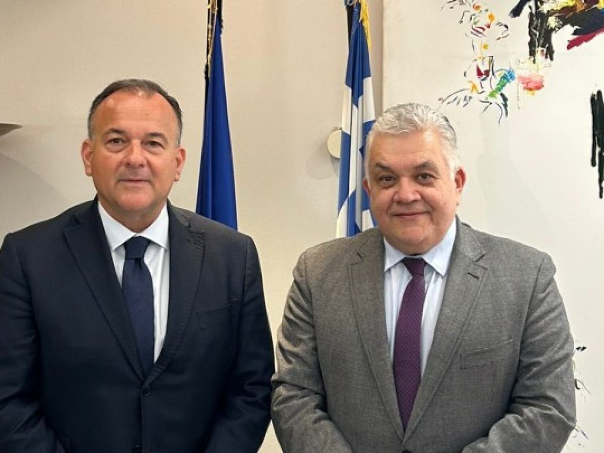 Συνάντηση Γιάννη Παππά με τον Υφυπουργό Παιδείας Νίκο Παπαϊωάννου για την ενίσχυση του Πανεπιστημίου Αιγαίου