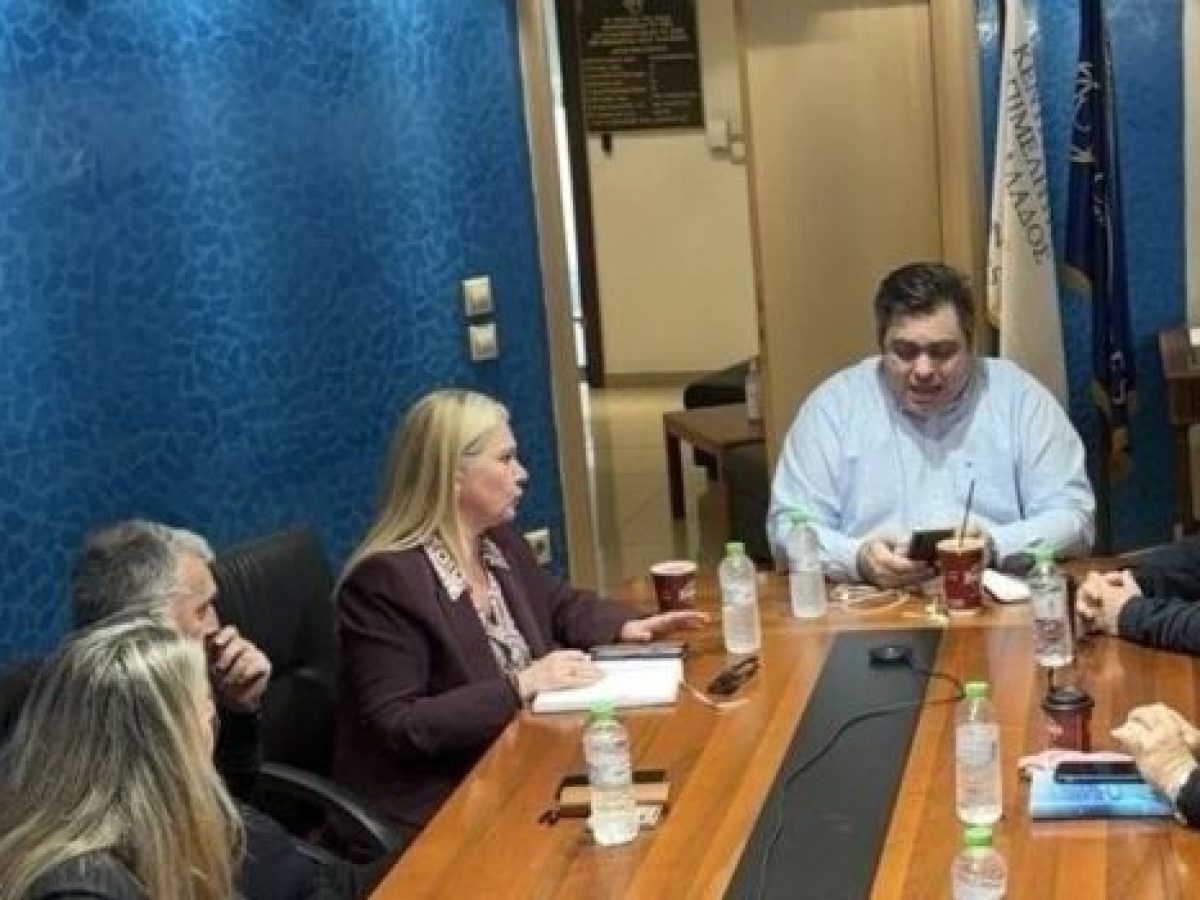 Συνάντηση Γιάννη Βουτσινά και Γιάννη Γεροντίτη