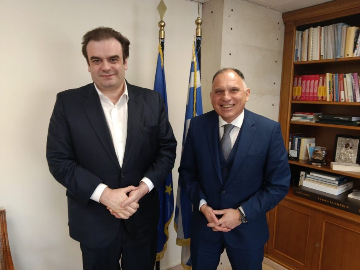 Συνάντηση Κρητικού με τον Πιερρακάκη για το ιδιοκτησιακό ζήτημα Λαγίου