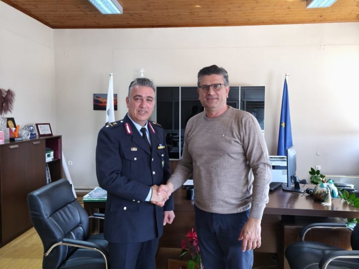Συνάντηση Λέντζα με Διευθυντή Αστυνομίας Ηλείας-Ζήτησε παρεμβάσεις για την παραβατικότητα
