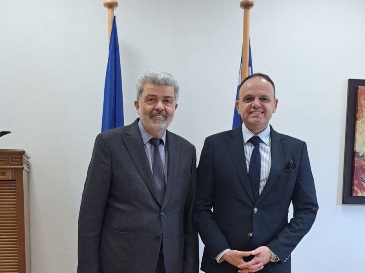 Συνάντηση του Προέδρου του Επιμελητηρίου Βοιωτίας με το Γενικό Γραμματέα Εμπορίου