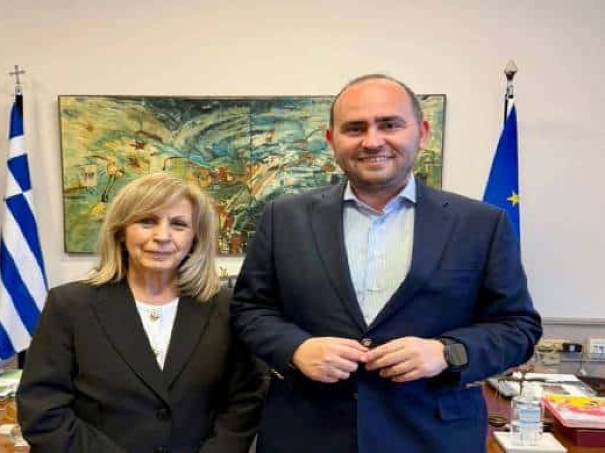 Συνάντηση Βασιλειάδη-Αηδονά: Στο επίκεντρο η ΕΟ Θεσ/κης-Έδεσσας, φυσικό αέριο στην Αλμωπία, παρκινγκ στα Γιαννιτσά