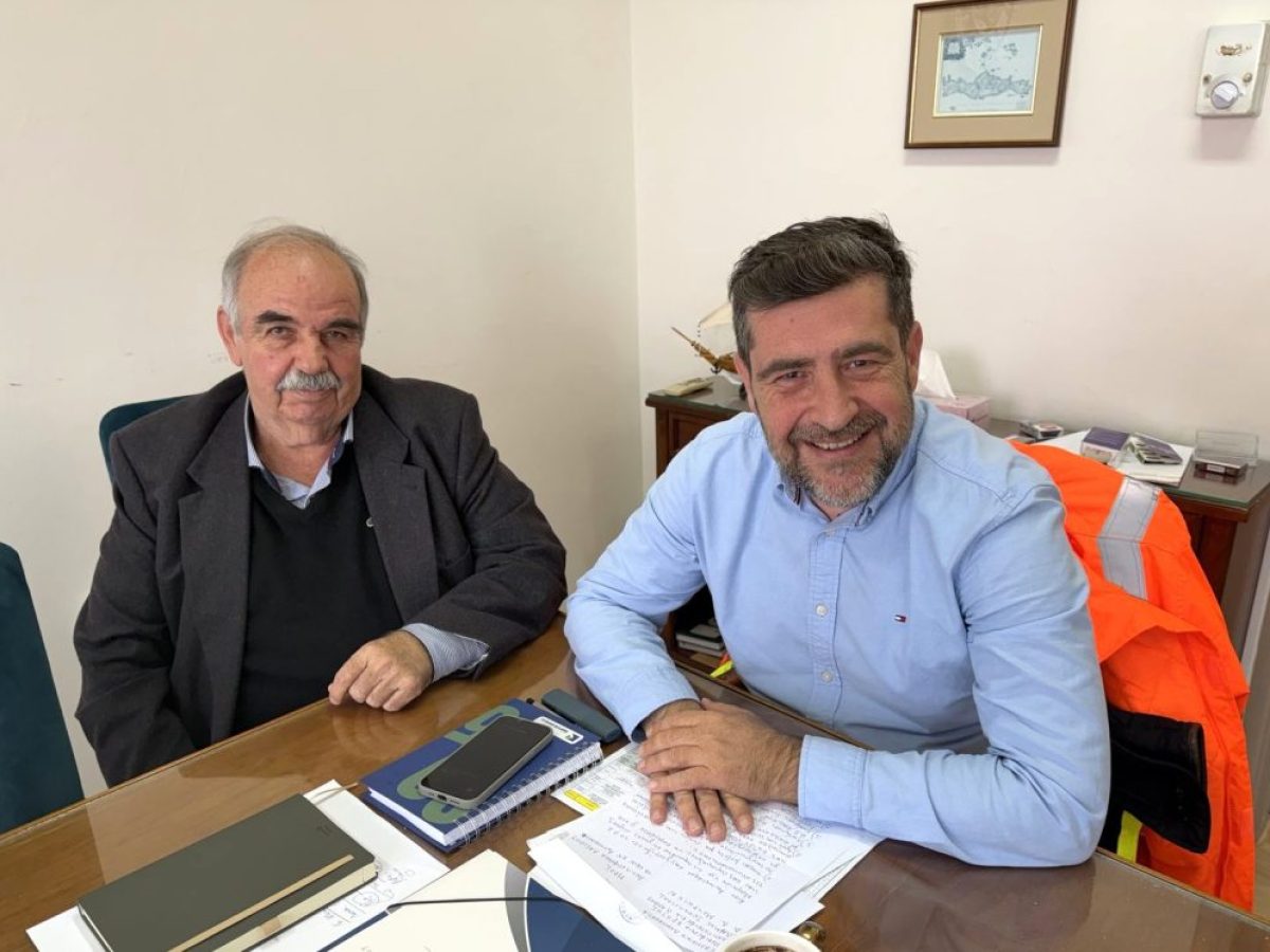 Συνάντηση Αντιπεριφερειάρχη Λασιθίου με τον Πρόεδρο της Κοινότητας Μουρνιών