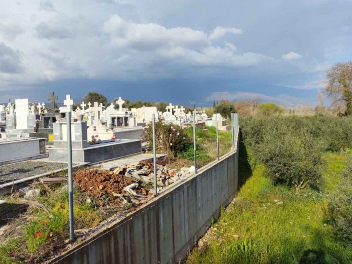 Σοβαρός τραυματισμός 50χρονης στο κοιμητήριο Παναιτωλίου