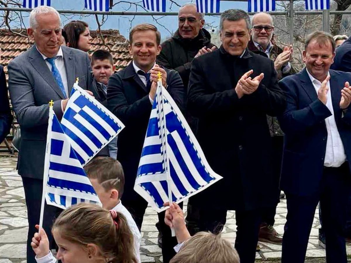 Στη Χρυσομηλιά Καλαμπάκας για την 25η Μαρτίου ο Δημήτρης Κουρέτας