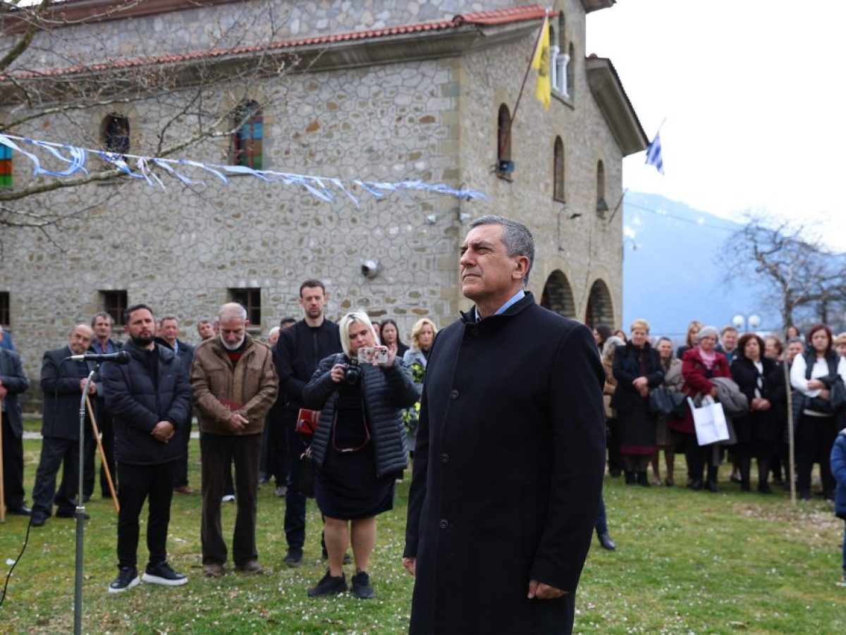 Στη Χρυσομηλιά Τρικάλων για την επέτειο της 25ης Μαρτίου o Δημήτρης Κουρέτας – Μηνύματα για το νόημα της ημέρας και στήριξης της θεσσαλικής υπαίθρου (ΦΩΤΟ)