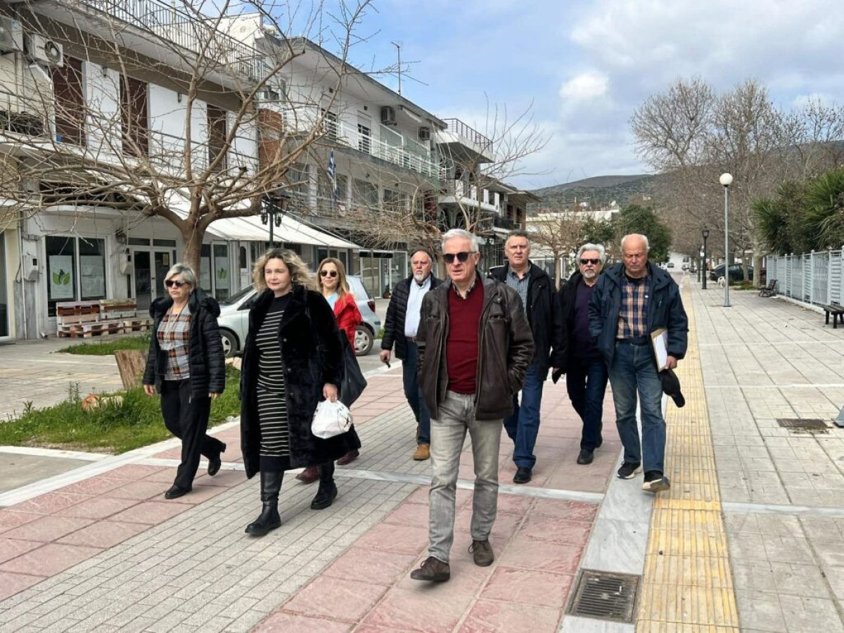 Στην Ν. Αγχίαλο η «Συμμαχία για τον Βόλο» – Συνομίλησε με πολίτες και κατέγραψαν τα προβλήματα