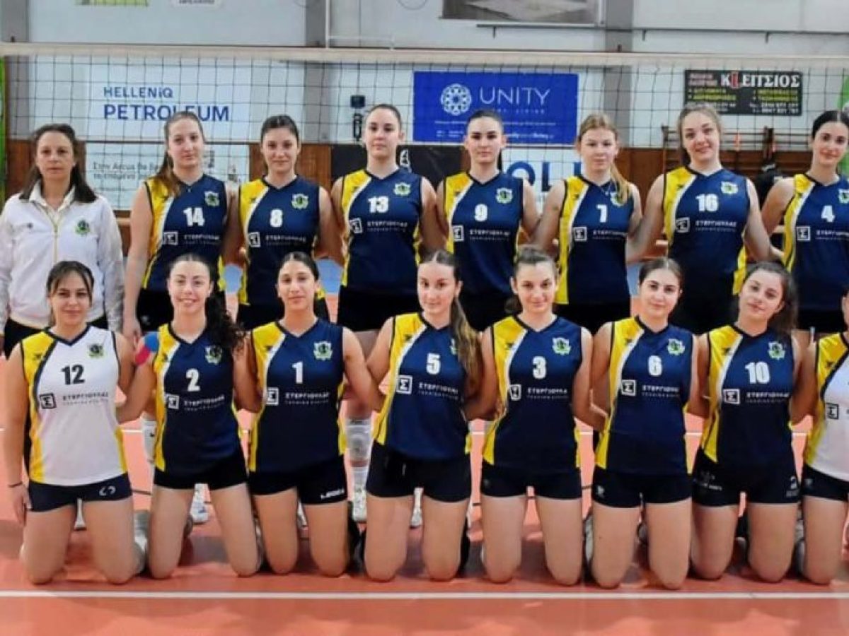 Στις 8 καλύτερες της Ελλάδας οι νεανίδες του ΣΠΑΡΤΑΚΟΥ Λάρισας