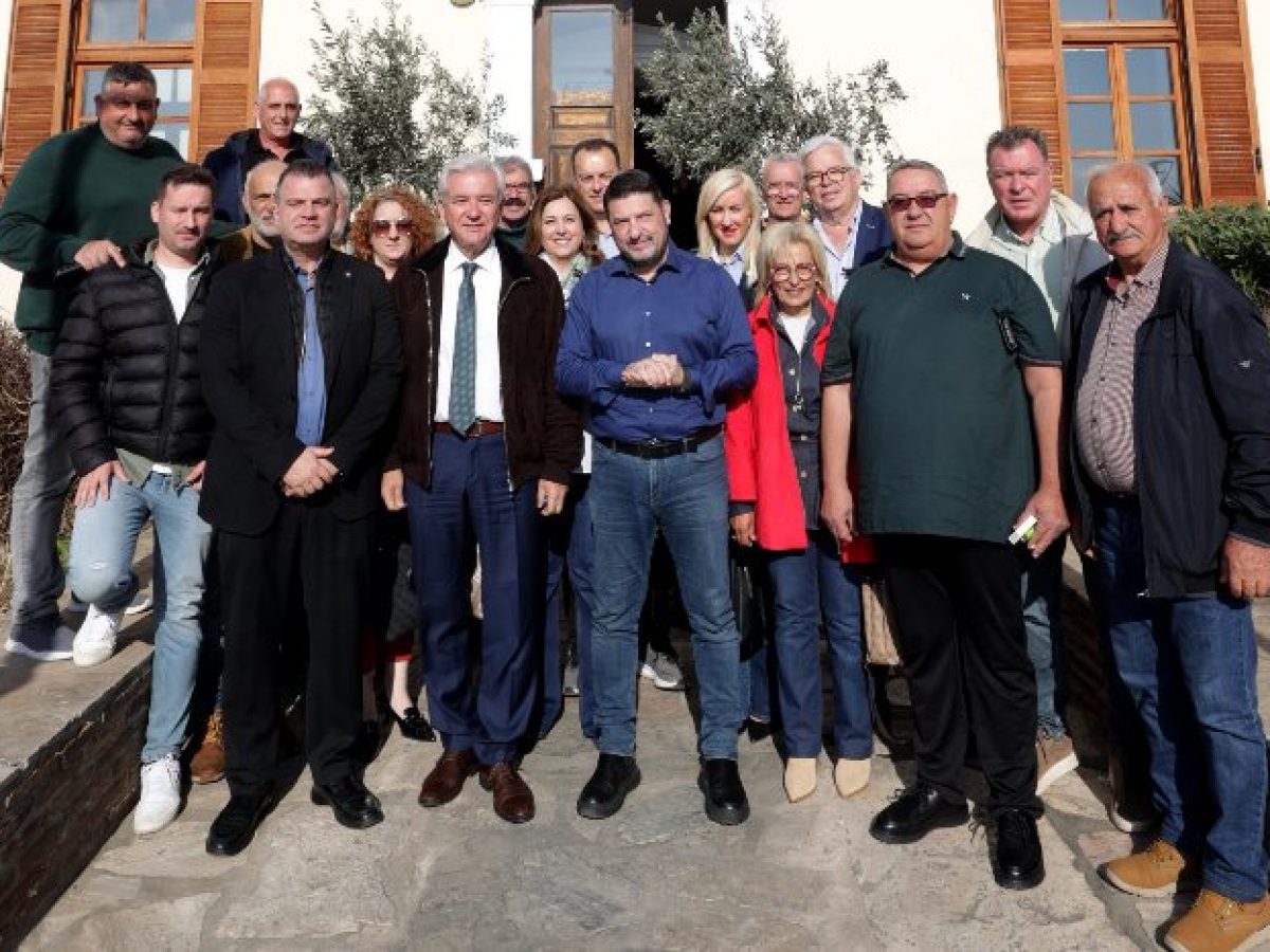 Στο Λαύριο ο Περιφερειάρχης Αττικής Νίκος Χαρδαλιάς