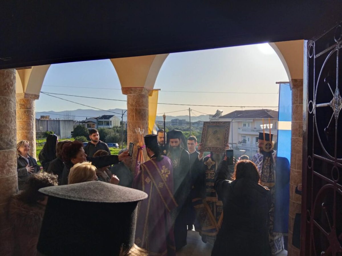 Στο Αγρίνιο η ιστορική εικόνα της Παναγίας Ελευθερώτριας του Ναυάρχου Ανδρέα Μιαούλη