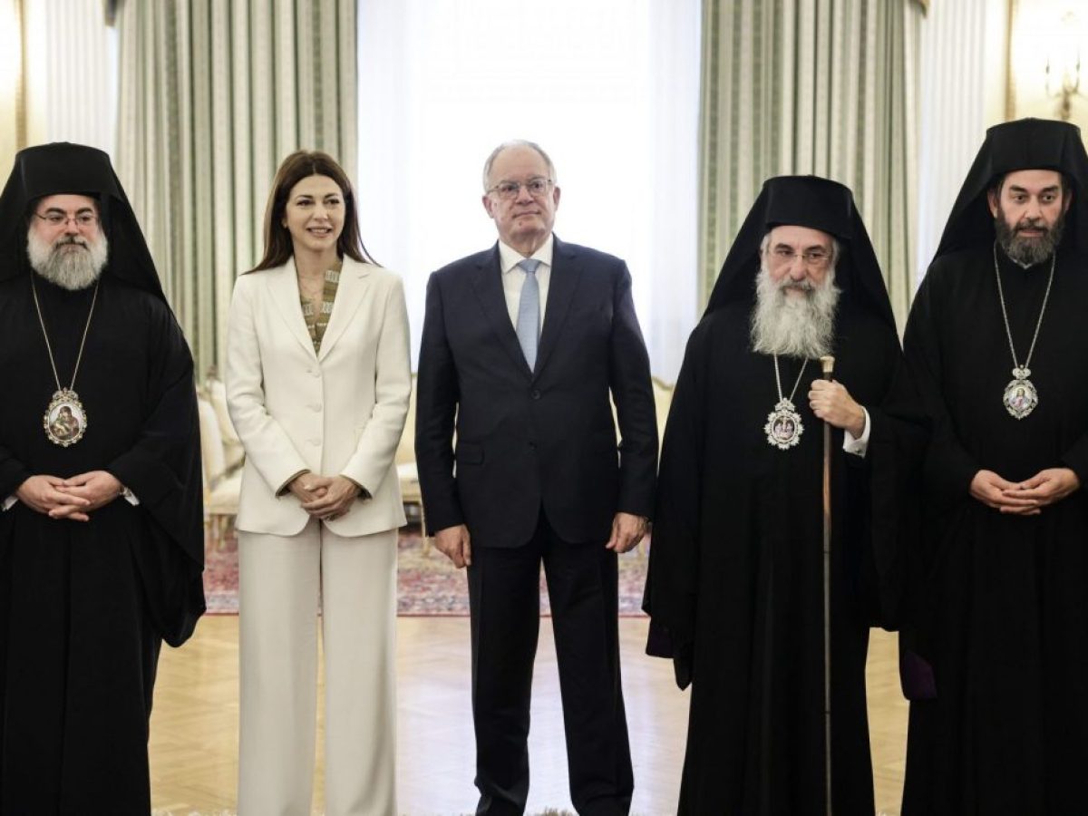 Στον Πρόεδρο της Δημοκρατίας οι δύο νέοι Μητροπολίτες Κυδωνίας και Αποκορώνου και Λάμπης, Συβρίτου και Σφακίων