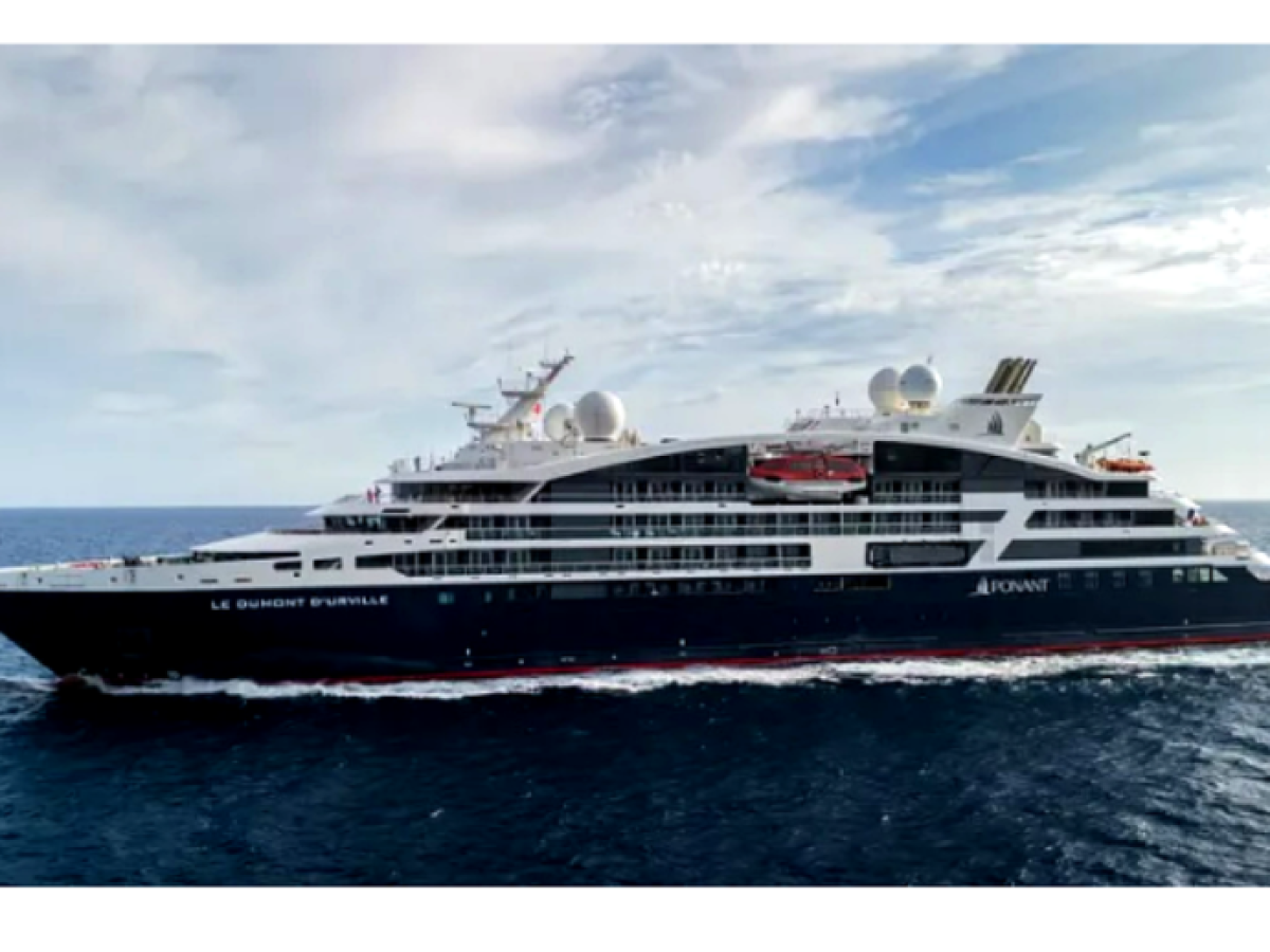 Στον Βόλο το κρουαζιερόπλοιο «Le Dumont D’Urville»