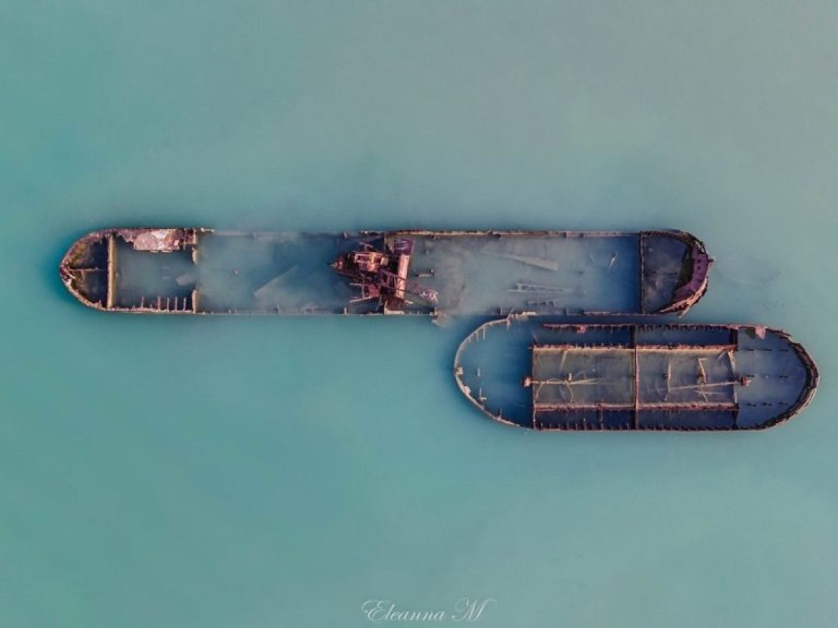 Τα ναυάγια στον πορθμό Δρέπανο της Λευκάδας -video