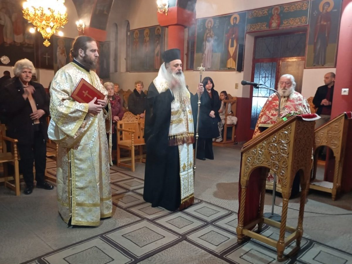 Τελέσθηκε η Β’ Στάση των Χαιρετισμών στην Θεοτόκο χοροστατούντος του Μητροπολίτου Σταγών και Μετεώρων κ. Θεοκλήτου