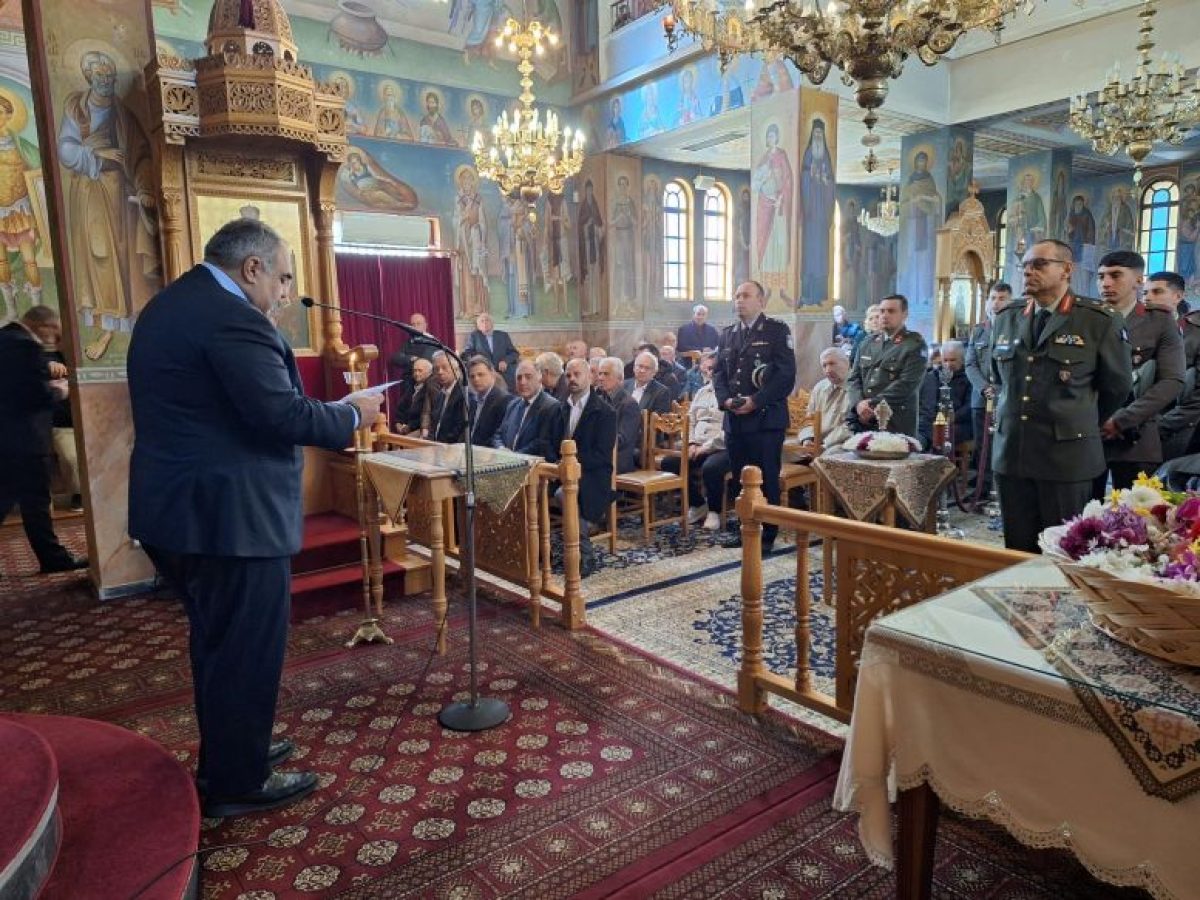 Τελέστηκε στα Τρίκαλα το μνημόσυνο των ηρώων της ΕΟΚΑ (1955-1959)