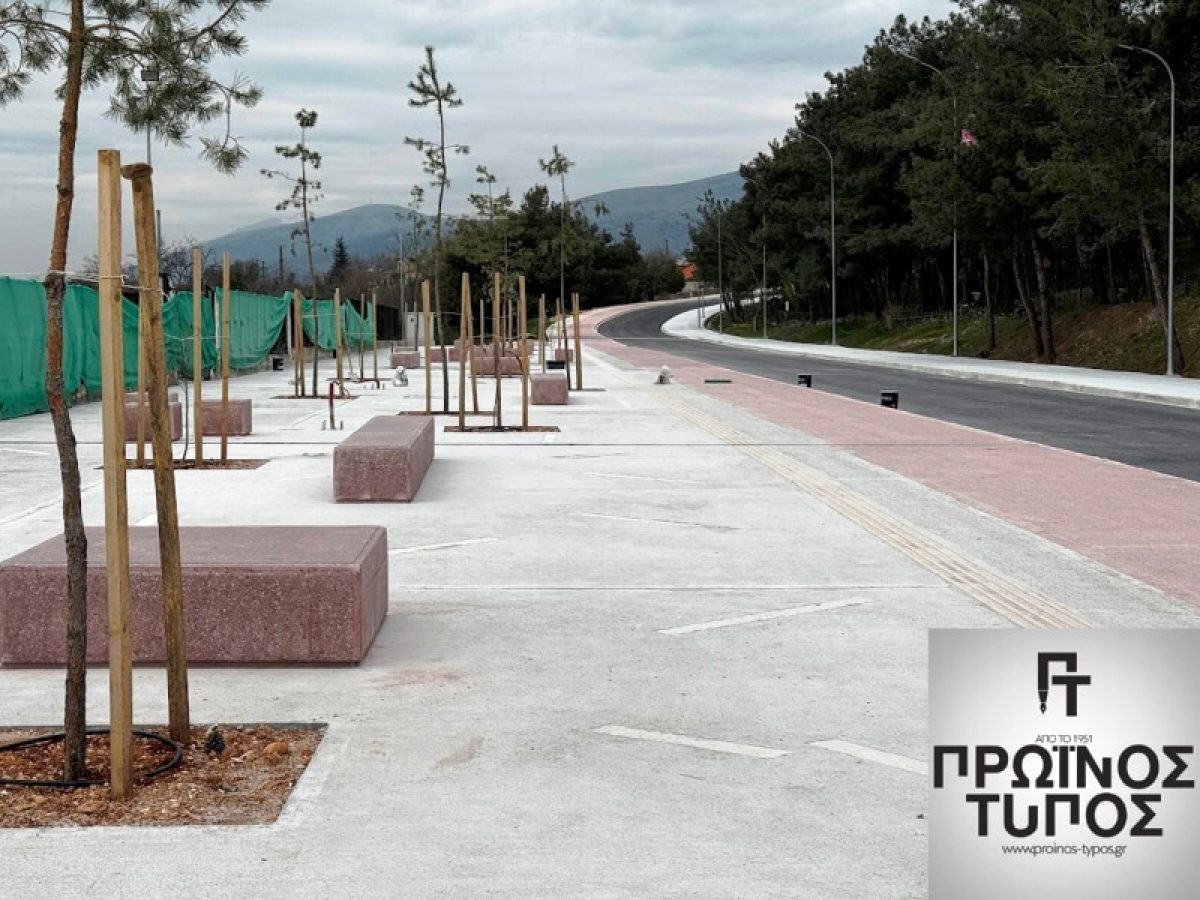 Τέλος Μαΐου αναμένεται η ολοκλήρωση της ανάπλασης στην περιμετρική οδό Κορυλόβου