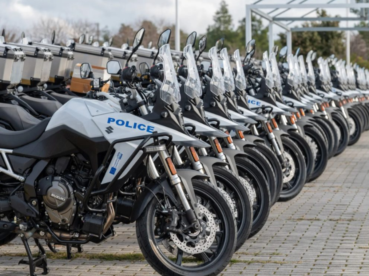 Θανάσης Καββαδάς: «3 νέες μοτοσυκλέτες παραδόθηκαν   στην Αστυνομική Διεύθυνση Λευκάδας»