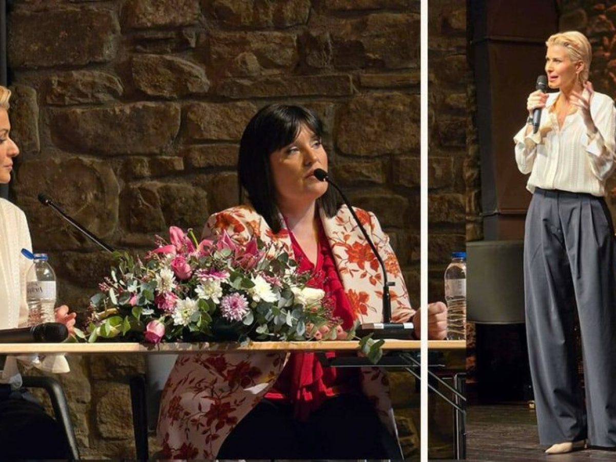 «Θάρρος… η αλήθεια»: Η Άννα Κανδαράκη ενέπνευσε μαθητές και γονείς στα Τρίκαλα ενόψει Πανελληνίων