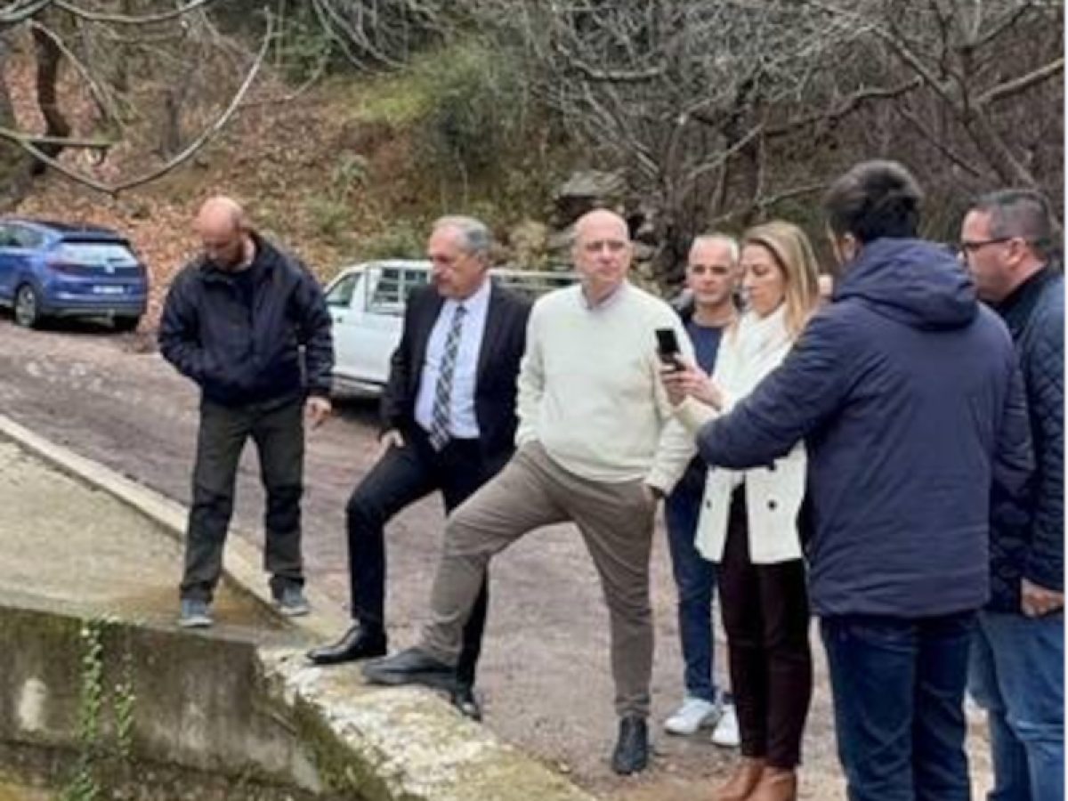 Θέματα υδροδότησης πρωτογενούς τομέα συζήτησαν στην Πελασγία Αργυρώ Ζέρβα, Γιάννης Οικονόμου και η Δημοτική Αρχή Στυλίδας