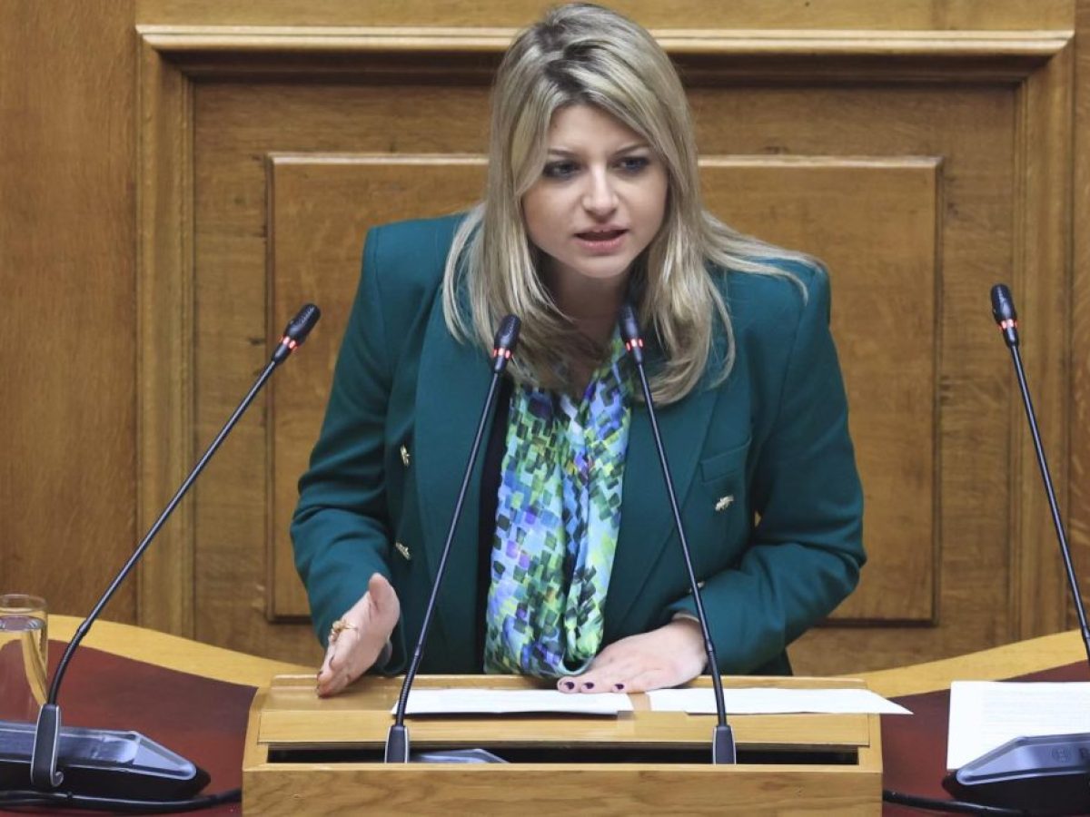 Το Γεφύρι Κοπάνου και η πολιτιστική διαδρομή του Ευρώτα στη Βουλή από τη Νάγια Γρηγοράκου