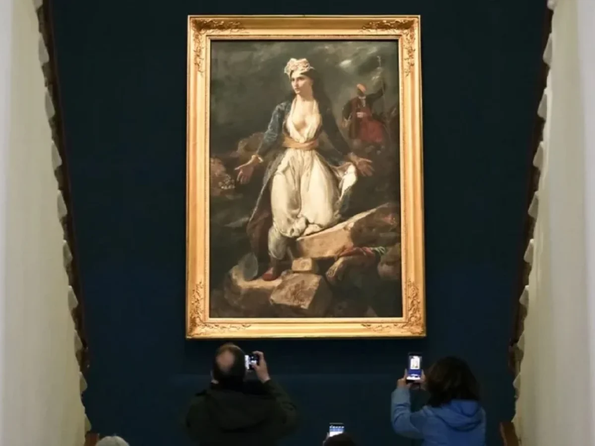 Το Μεσολόγγι συναντά το σύμβολό του: Ο Ντελακρουά έφερε την «Ελλάδα» εκεί όπου γράφτηκε η Ιστορία