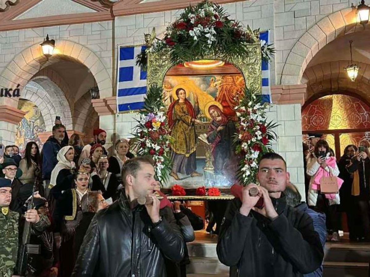 Το Ναύπλιο γιορτάζει την Ευαγγελίστρια – Ο πανηγυρικός εσπερινός