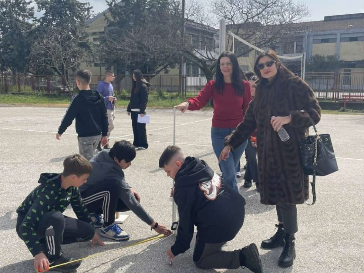 Το πείραμα του Ερατοσθένη στο 6ο Γυμνάσιο Τρικάλων