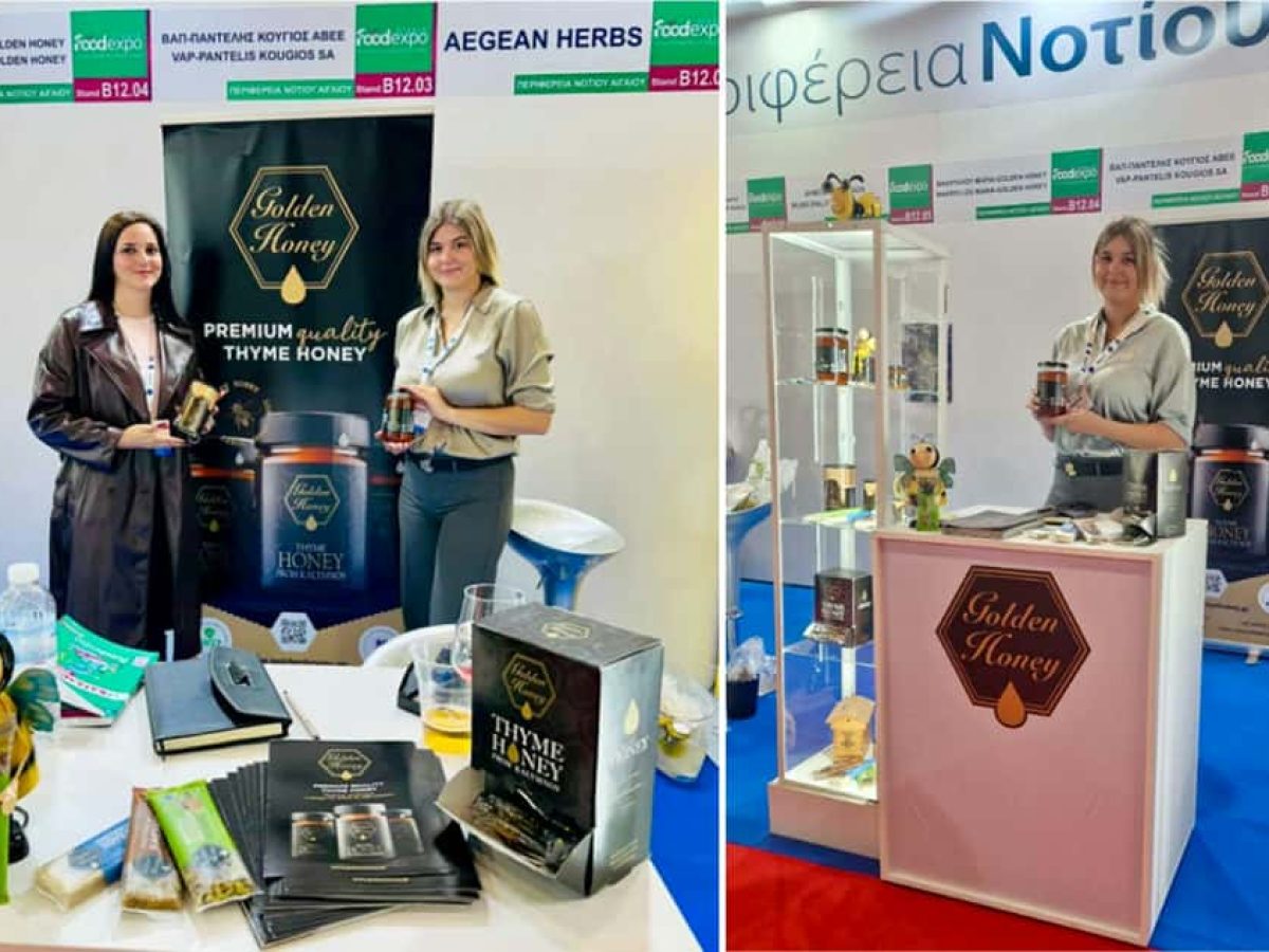 Το θυμαρίσιο μέλι της Καλύμνου ταξιδεύει στον κόσμο – Δυναμική παρουσία της Golden Honey Kalymnos στη FOOD EXPO 2026