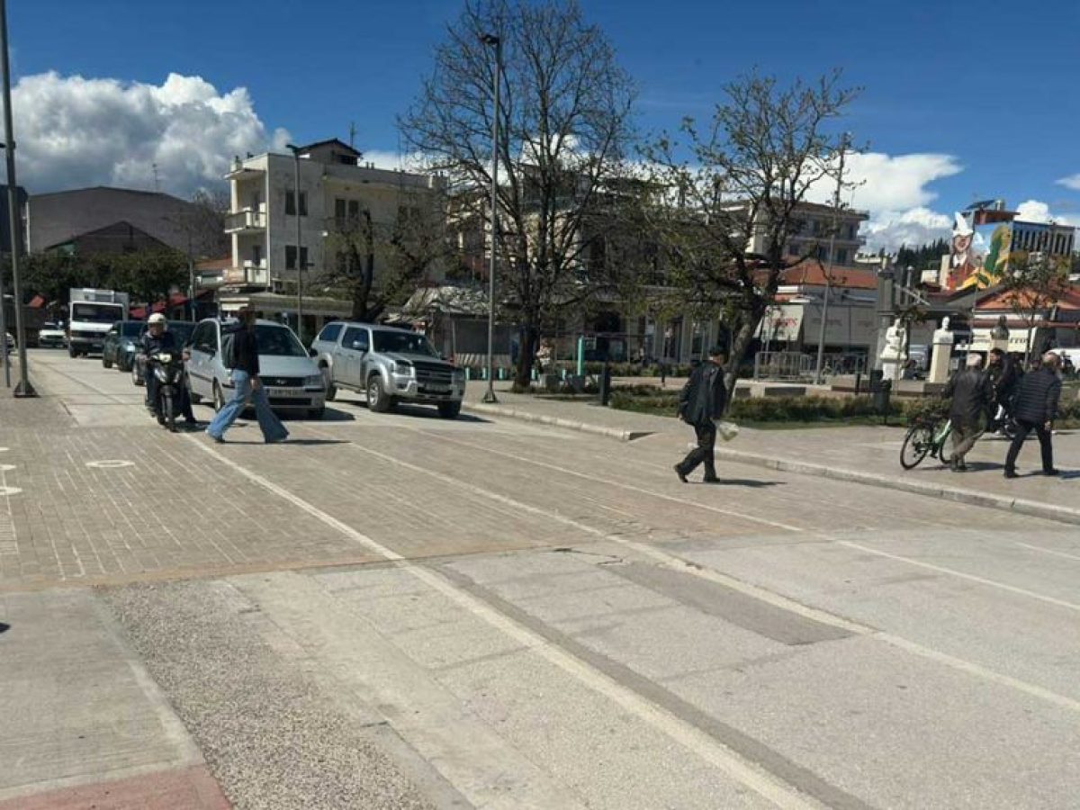 Τρίκαλα: Πού είσαι Κωτούλα με τις «ιδέες» σου; – Μια διάβαση-φάντασμα και ένα ερώτημα προς τον Διοικητή της Τροχαίας