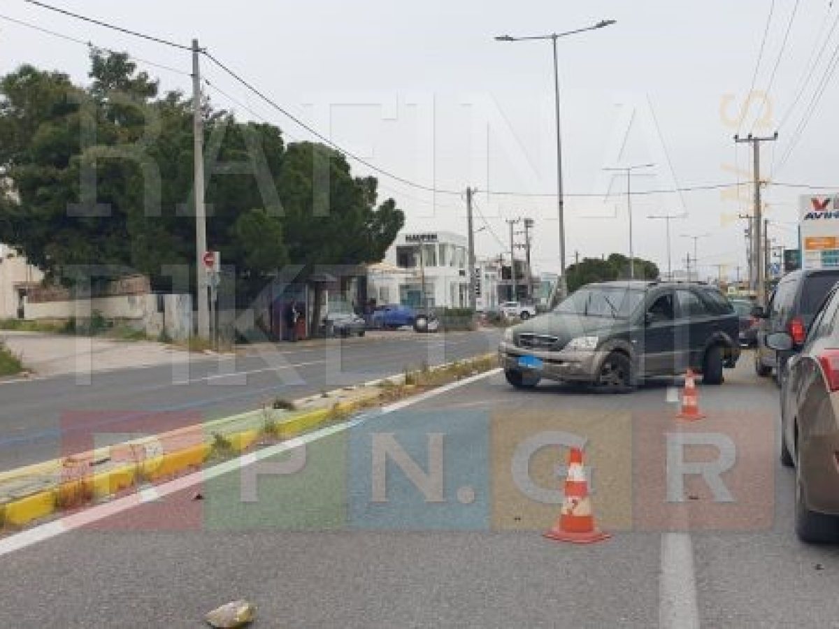 Τροχαίο ατύχημα στο Πικέρμι με μεγάλες υλικές ζημιές