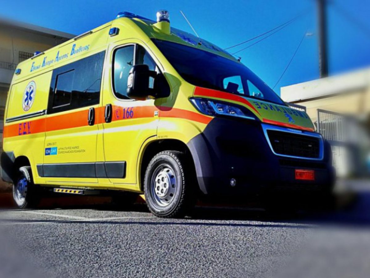 Τροχαίο στην Λάρισα – Ένας άντρας στο νοσοκομείο