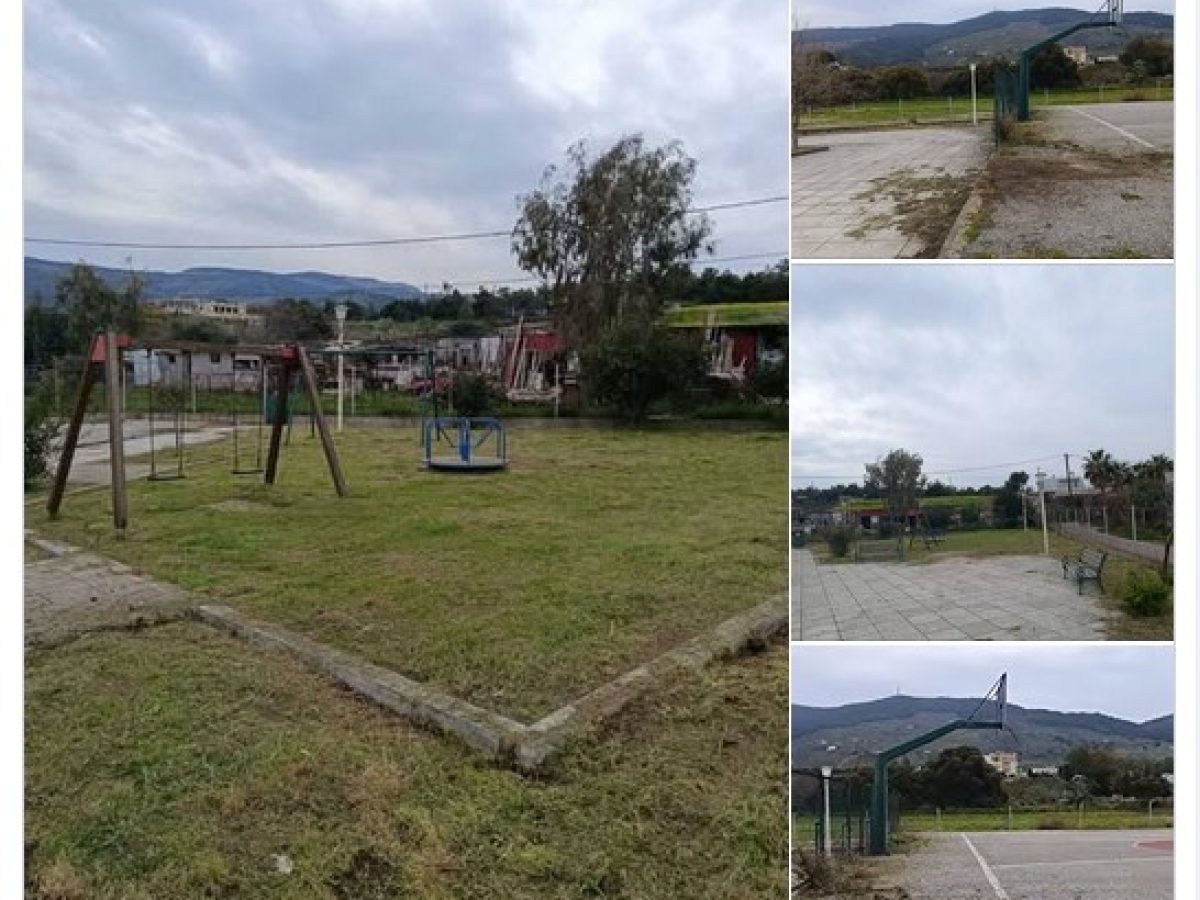 Τσαμπίκα Ανδρουλή με Πρόεδρο Κοινότητας Κω στην παιδική χαρά Αγίου Νεκταρίου: Η κατάσταση είναι δραματική – Ένας κούκος δεν φέρνει την άνοιξη