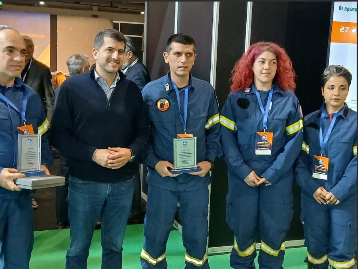 Βράβευση του Βασίλη Ξυπολυτά στην 8η Διεθνή Έκθεση Verde.Tec