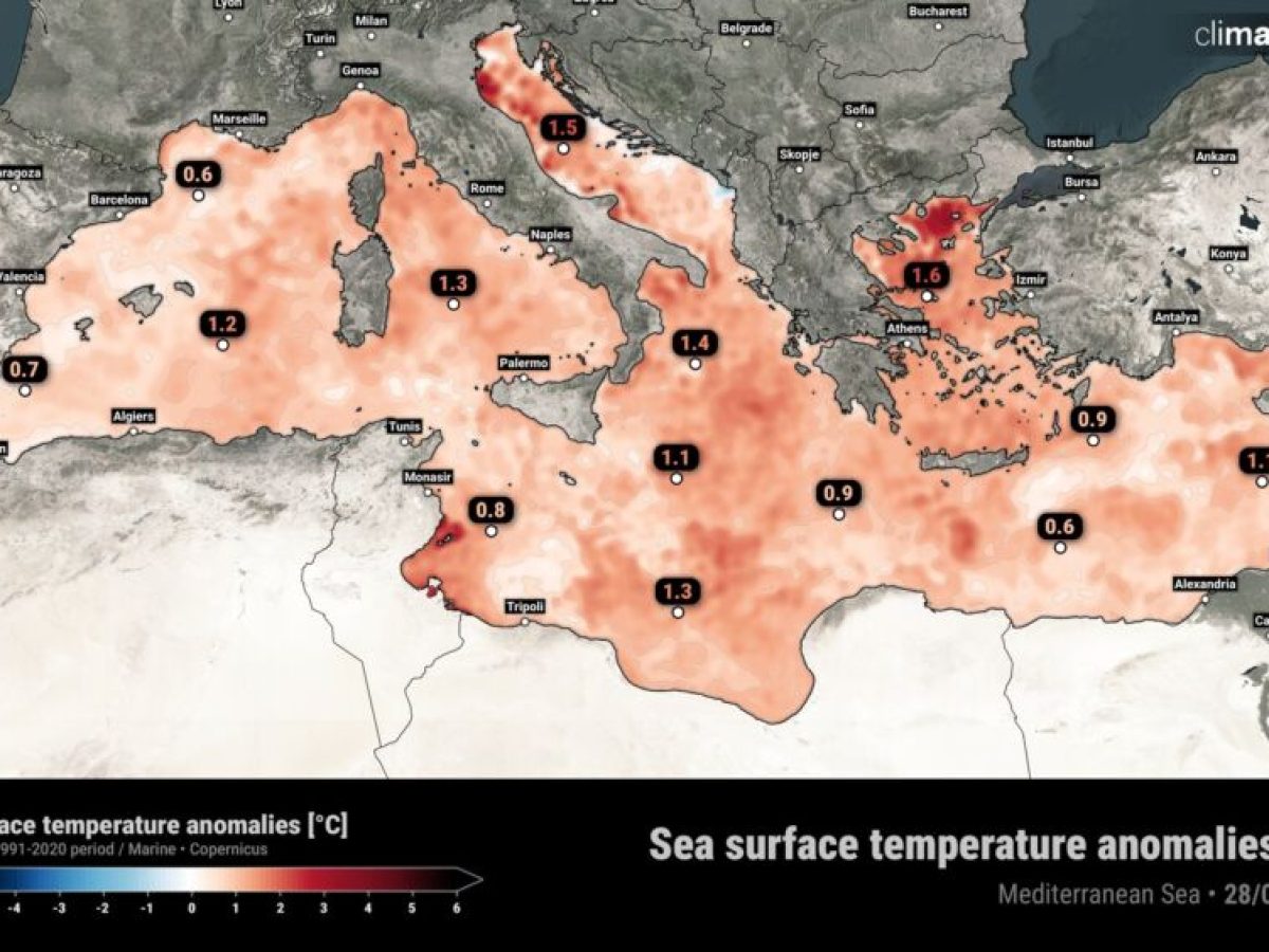 “Βράζει” το βόρειο Αιγαίο, πάνω από τα κανονικά η θερμοκρασία της θάλασσας