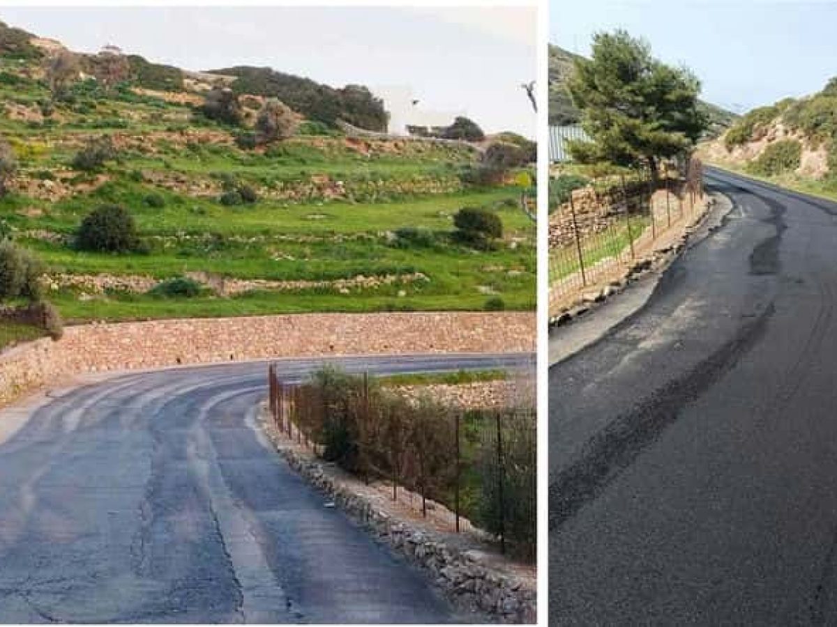 Ξεκίνησε η ασφαλτόστρωση στους Λειψούς – Έργο 4 χλμ. μετά από χρόνια αναμονής