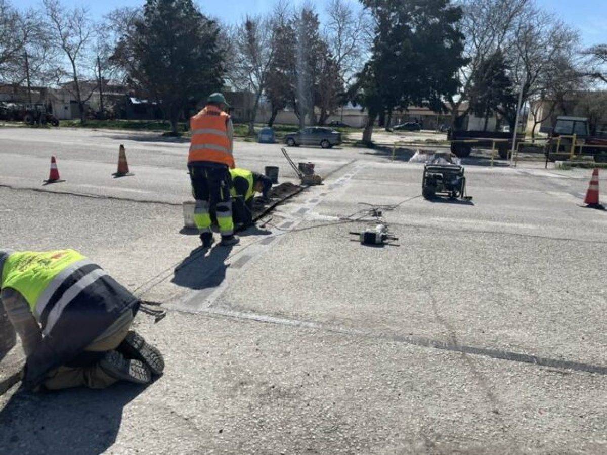 Ξεκίνησε τη λειτουργία της η πρώτη “έξυπνη” διάβαση για πεζούς, στον οικισμό του Ροδίτη Κομοτηνής