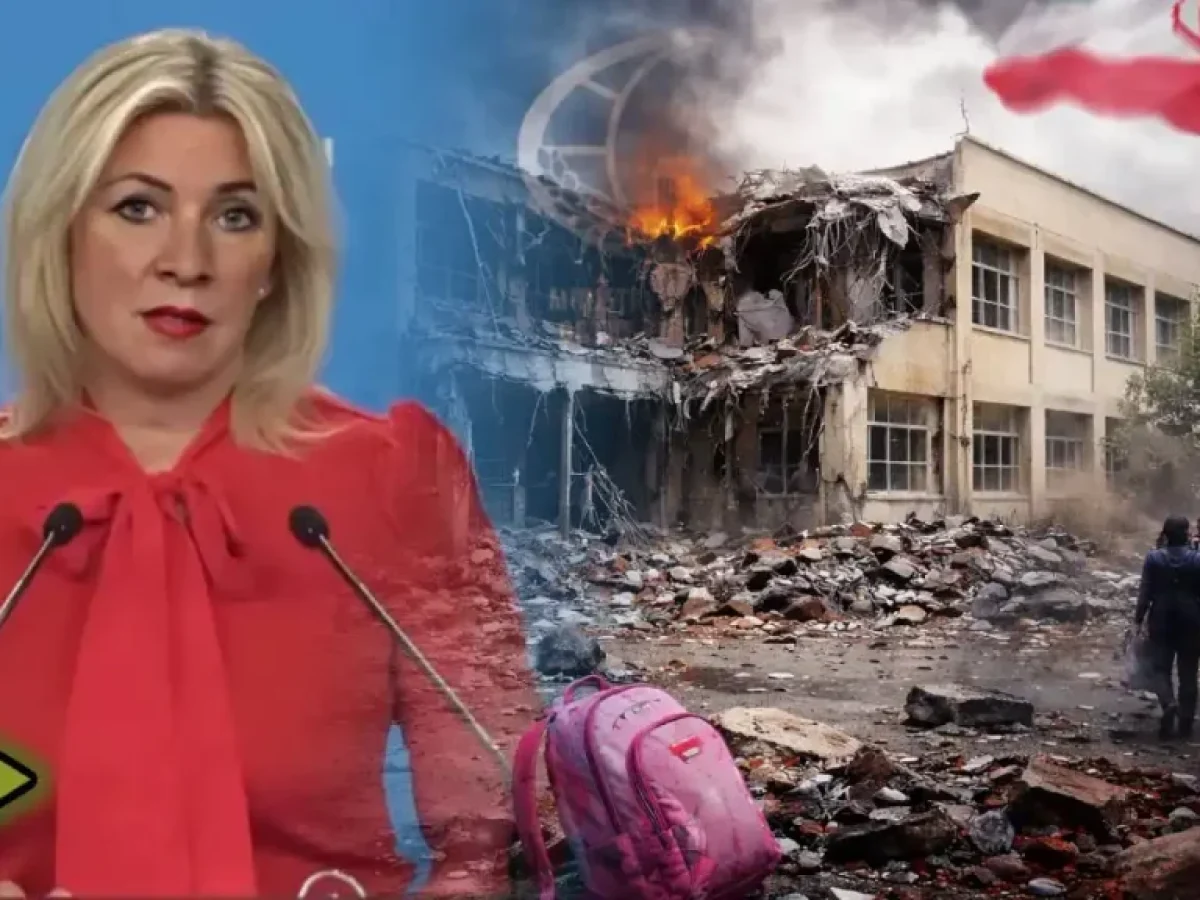 Ζαχάροβα: «Αυτή είναι η Δύση – Γιατί σιωπά για το θάνατο 171 αθώων κοριτσιών στο Ιράν;»