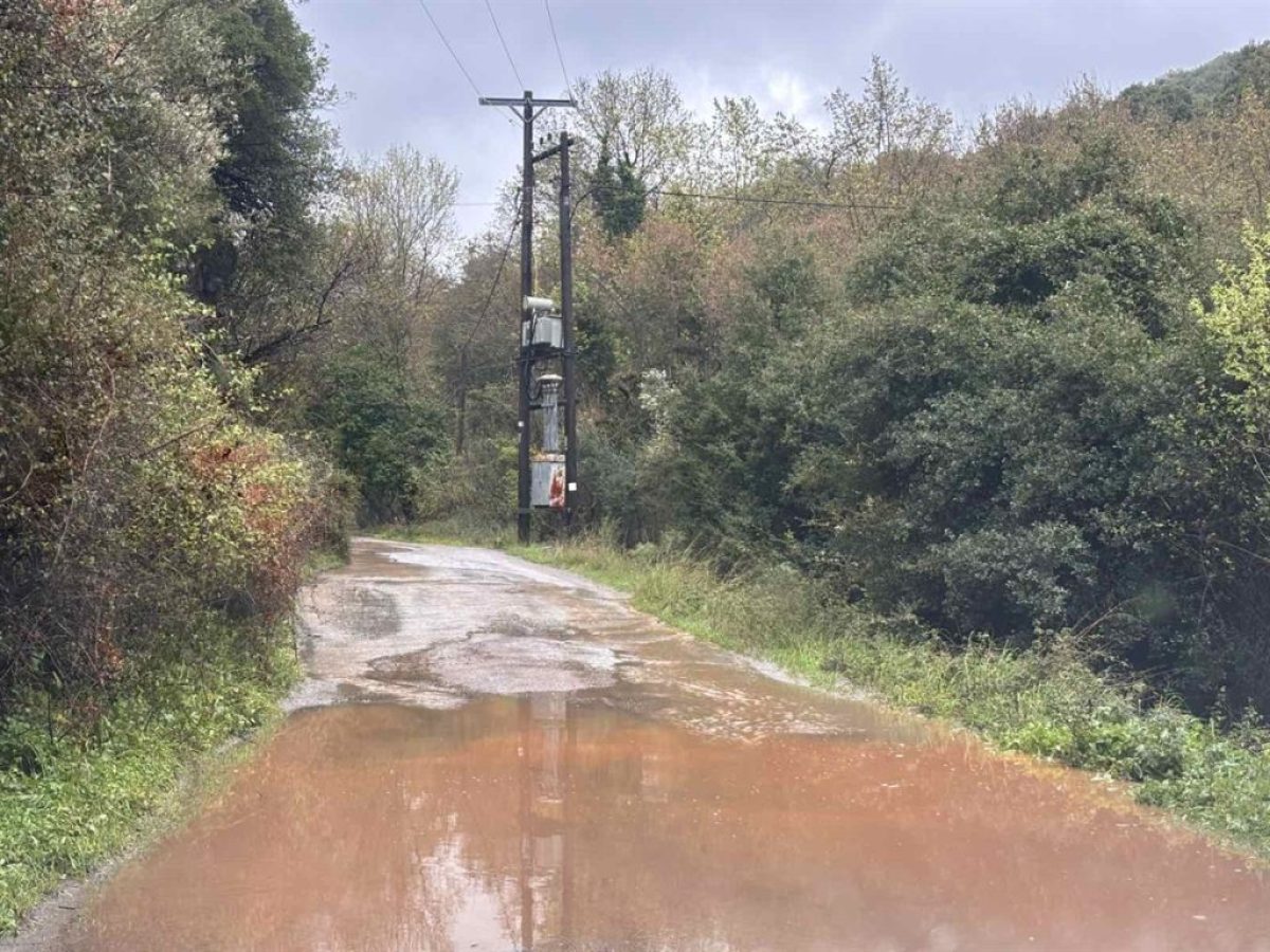 Ζημιές σε υποδομές του Μυλοποτάμου από την βροχόπτωση της Τρίτης 