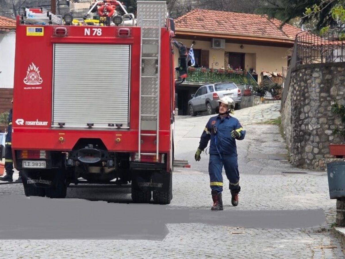 Άμεση επέμβαση της Πυροσβεστικής στο Καστράκι – Έλεγχος σε φωτιά σε καμινάδα