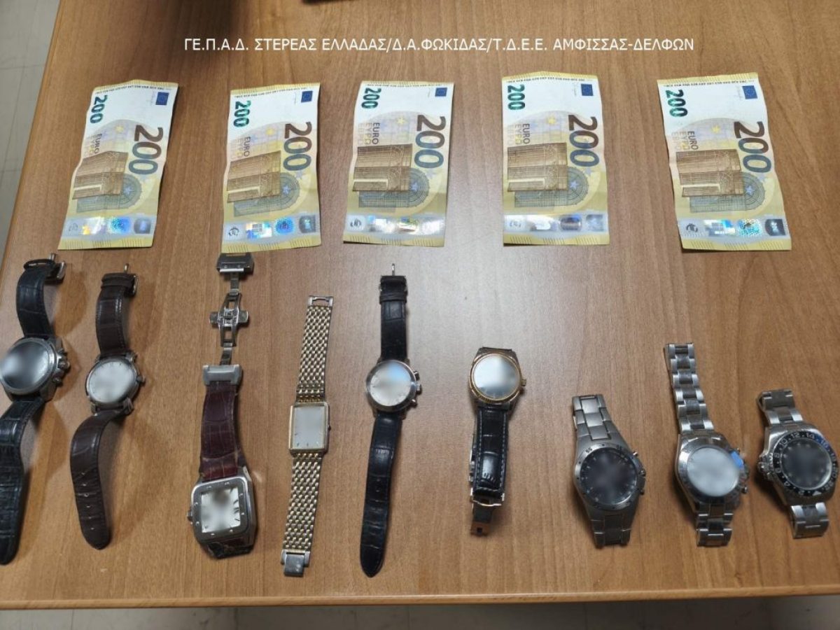 Άμφισσα: Το «κυνήγι του θησαυρού» κάτω από τις ελιές – Πώς η αστυνομία εξιχνίασε την κλοπή-μαμούθ με τα ρολόγια