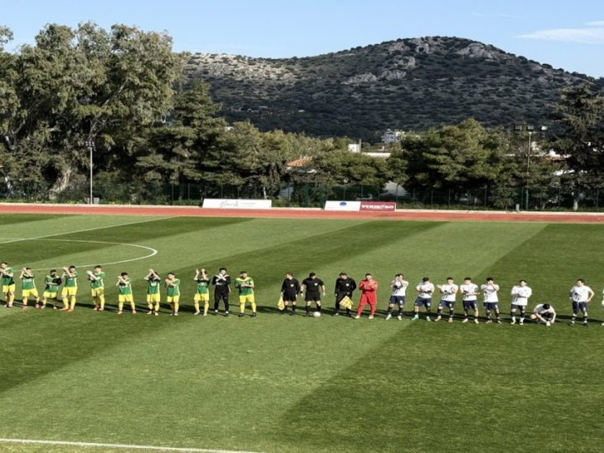 Α.Ο. Βουλιαγμένη:  ισοπαλία 1-1 απέναντι στον Α.Ο. Παλληνιακό στο πρωτάθλημα Α’ Ε.Π.Σ.ΑΝ.Α.