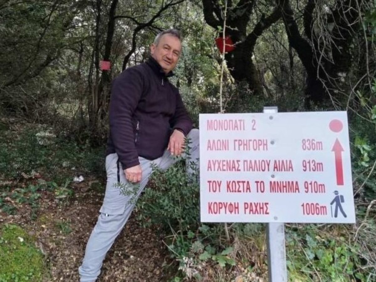 Αχλαδόκαστρο Ναυπακτίας: Ο άνθρωπος που αναδεικνύει τις ομορφιές και τα μονοπάτια του τόπου του