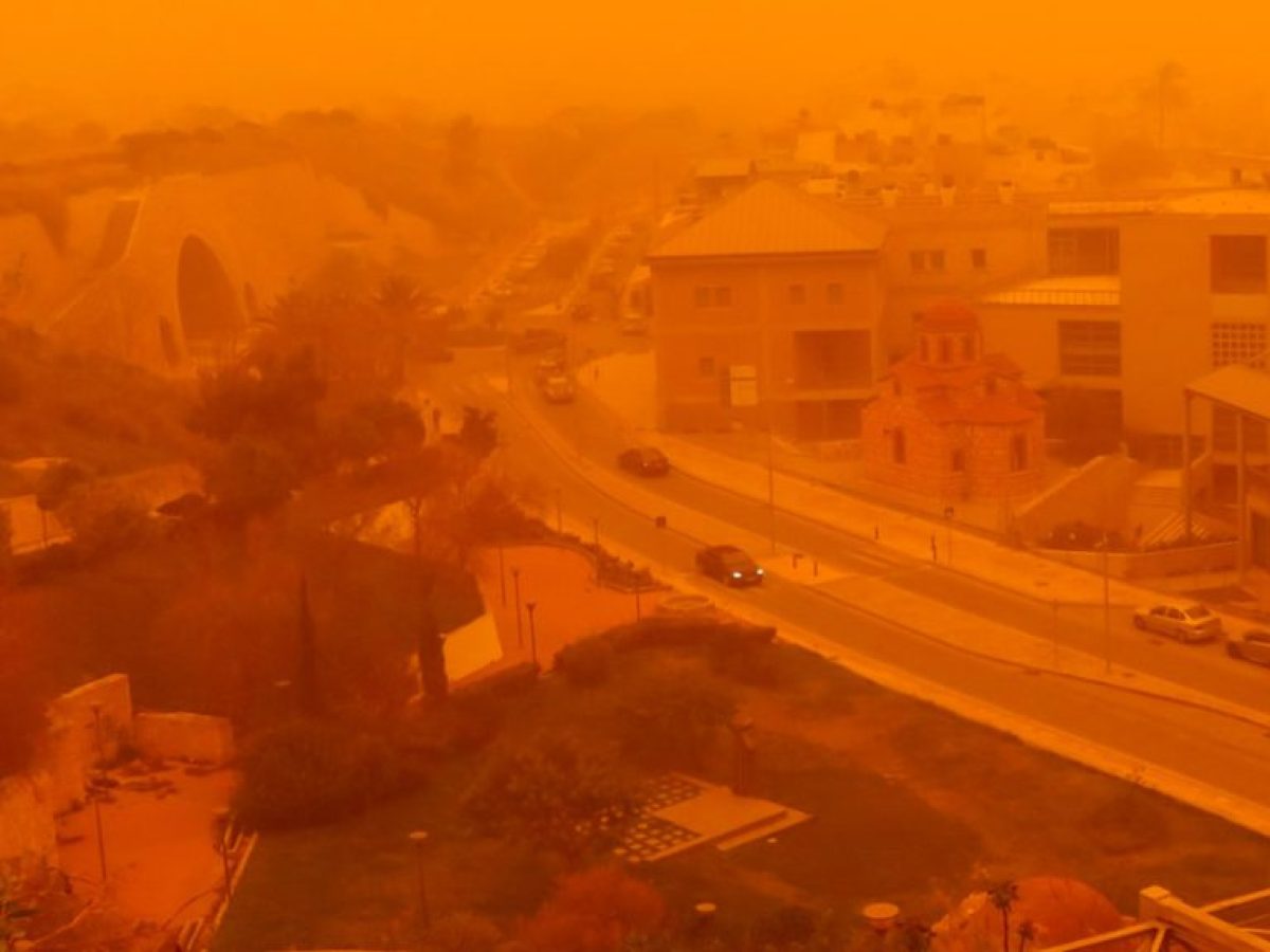 Αφρικανική σκόνη θα κατακλύσει τη Λάρισα – Δείτε πότε